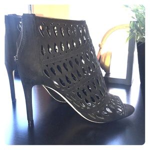 Black Bootie Heels